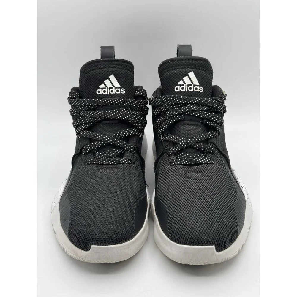 Adidas Rose 773 FX7123 Basketball Shoes Black & White Athleisure Size 12